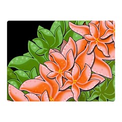 Decorative Flowers Double Sided Flano Blanket (mini) 