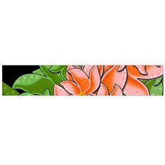 Decorative Flowers Flano Scarf (large)