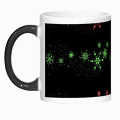 Decorative Xmas Snowflakes Morph Mugs by Valentinaart