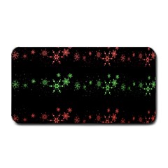 Decorative Xmas Snowflakes Medium Bar Mats by Valentinaart