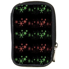 Decorative Xmas Snowflakes Compact Camera Cases by Valentinaart