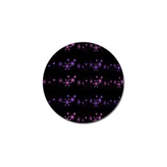 Purple Elegant Xmas Golf Ball Marker (4 Pack) by Valentinaart