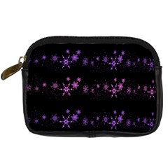 Purple Elegant Xmas Digital Camera Cases by Valentinaart