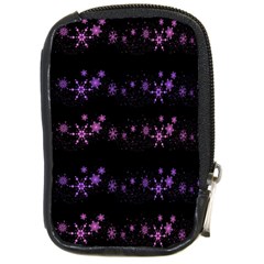 Purple Elegant Xmas Compact Camera Cases by Valentinaart