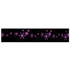 Purple Elegant Xmas Flano Scarf (small)