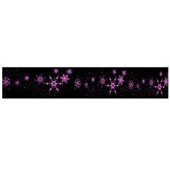 Purple Elegant Xmas Flano Scarf (large)