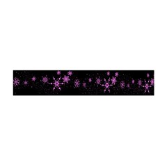 Purple Elegant Xmas Flano Scarf (mini) by Valentinaart