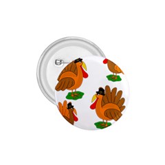 Thanksgiving Turkeys 1 75  Buttons by Valentinaart