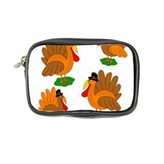 Thanksgiving Turkeys Coin Purse by Valentinaart