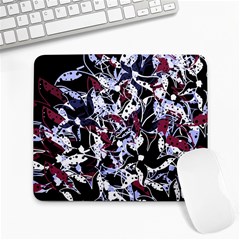 Decorative Abstract Floral Desing Large Mousepads by Valentinaart