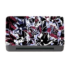 Decorative Abstract Floral Desing Memory Card Reader With Cf by Valentinaart