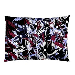 Decorative Abstract Floral Desing Pillow Case (two Sides) by Valentinaart