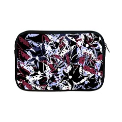 Decorative Abstract Floral Desing Apple Ipad Mini Zipper Cases