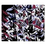 Decorative abstract floral desing Double Sided Flano Blanket (Small)  50 x40  Blanket Front