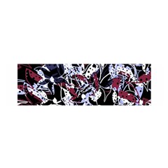 Decorative Abstract Floral Desing Satin Scarf (oblong) by Valentinaart