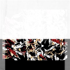 Abstract Floral Design Rectangular Jigsaw Puzzl