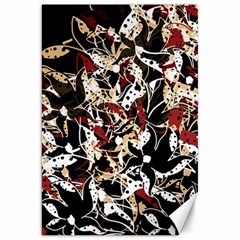 Abstract Floral Design Canvas 20  X 30  