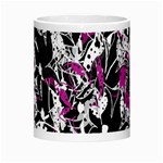 Purple abstract flowers Morph Mugs Center