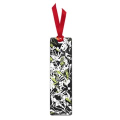 Green Floral Abstraction Small Book Marks