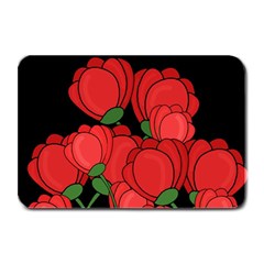 Red Tulips Plate Mats