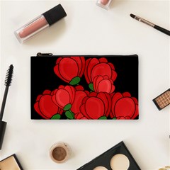 Red Tulips Cosmetic Bag (small) 