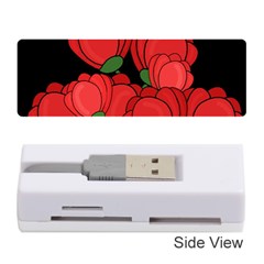 Red Tulips Memory Card Reader (stick) 