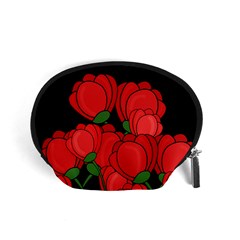 Red Tulips Accessory Pouches (small) 