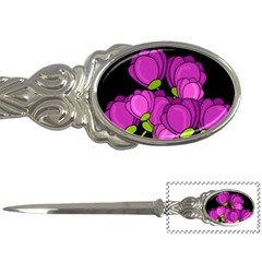 Purple Tulips Letter Openers