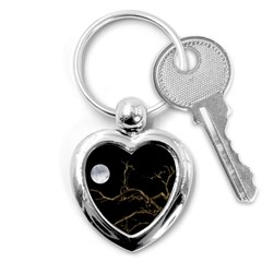 Nature Dark Scene Key Chains (heart) 