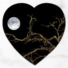 Nature Dark Scene Jigsaw Puzzle (heart)