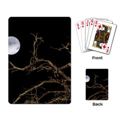 Nature Dark Scene Playing Card