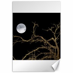 Nature Dark Scene Canvas 12  X 18   by dflcprints