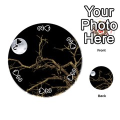 Nature Dark Scene Playing Cards 54 (round) 