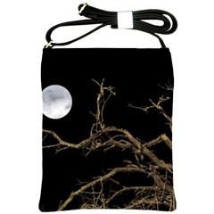 Nature Dark Scene Shoulder Sling Bags by dflcprints