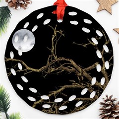 Nature Dark Scene Ornament (round Filigree) 