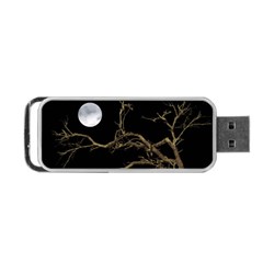 Nature Dark Scene Portable Usb Flash (one Side)