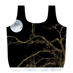 Nature Dark Scene Full Print Recycle Bags (l) 