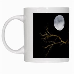 Nature Dark Scene White Mugs by dflcprints