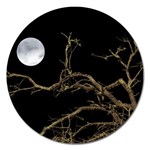 Nature Dark Scene Magnet 5  (Round) Front