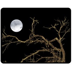 Nature Dark Scene Fleece Blanket (medium)  by dflcprints