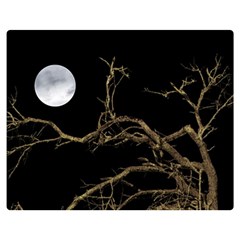 Nature Dark Scene Double Sided Flano Blanket (medium) 