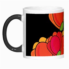 Orange Tulips Morph Mugs