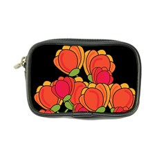 Orange Tulips Coin Purse