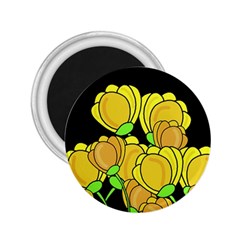 Yellow Tulips 2 25  Magnets