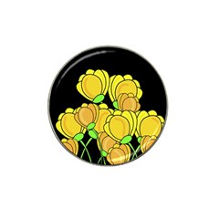 Yellow Tulips Hat Clip Ball Marker (10 Pack)