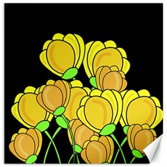 Yellow Tulips Canvas 20  X 20  