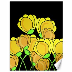 Yellow Tulips Canvas 36  X 48  