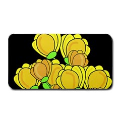 Yellow Tulips Medium Bar Mats by Valentinaart