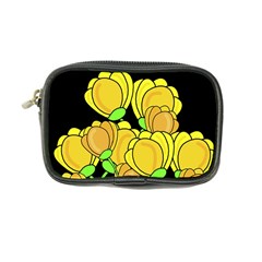 Yellow Tulips Coin Purse by Valentinaart