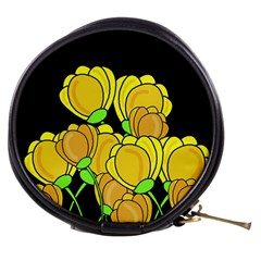 Yellow Tulips Mini Makeup Bags